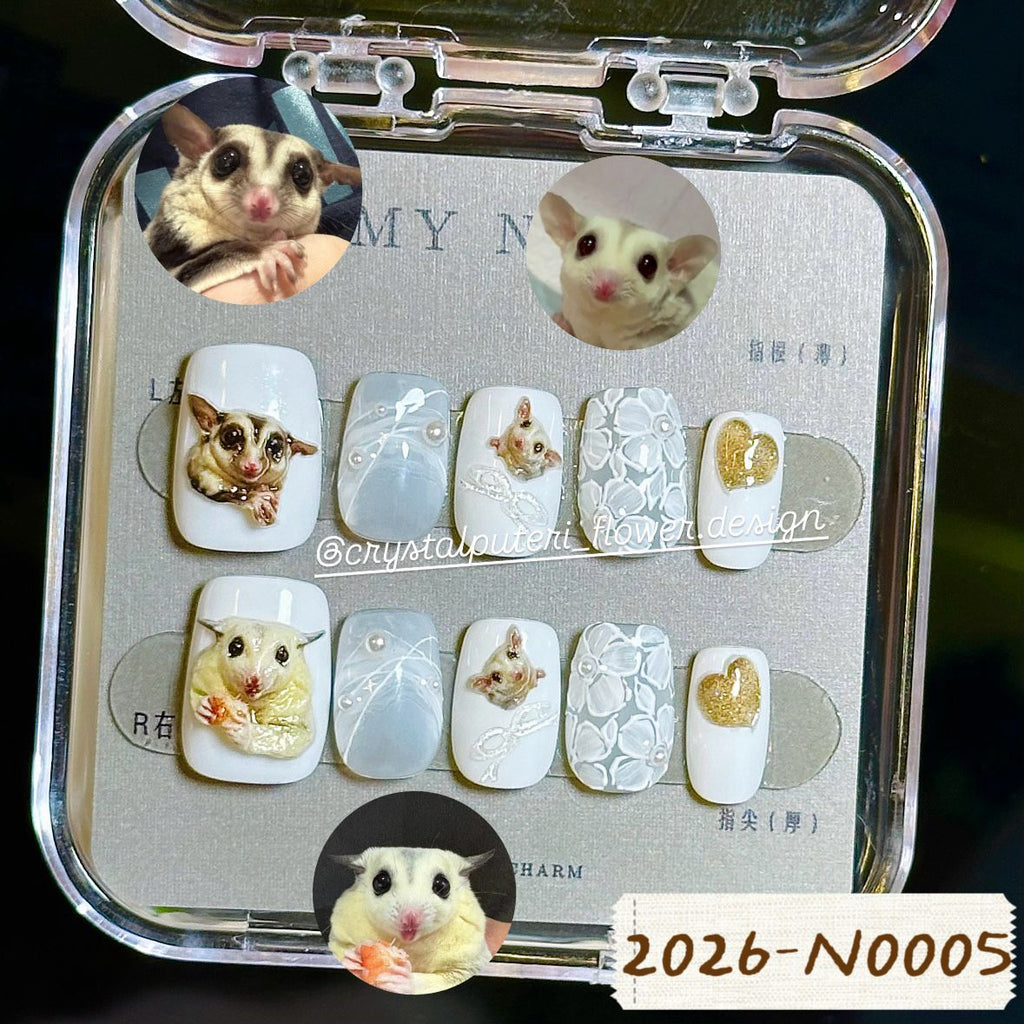 【原創獨家】來圖定制 寵物浮雕穿戴甲