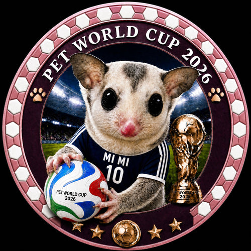 PET WORLD CUP 2026 情侶款 MagSafe隨身鏡
